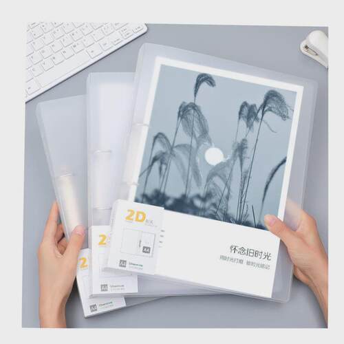 2 ring binder活页夹 a4 3 holes folder夹 looseleaf file文件夹