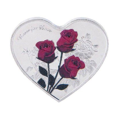 1pc I Love You Emulation Valentines Day Game Currency 38mm