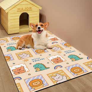 宠物地垫防水隔尿隔凉pvc养猫专用地毯加厚防潮狗窝狗笼围栏垫子