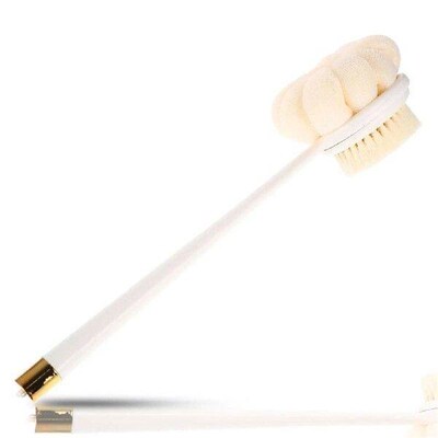 Long H Brush Back Scrubber Shower Body Cleaner Dual sided
