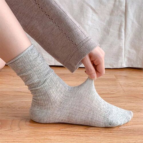 Sock For Women Thin Summer New Candy Color Hollow Out Looe S