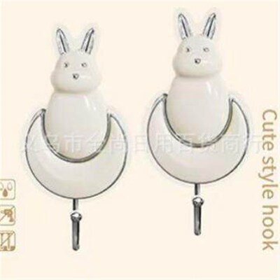 Cute Animal Strong Adhesive Wall Hook Suction Cup Traceless