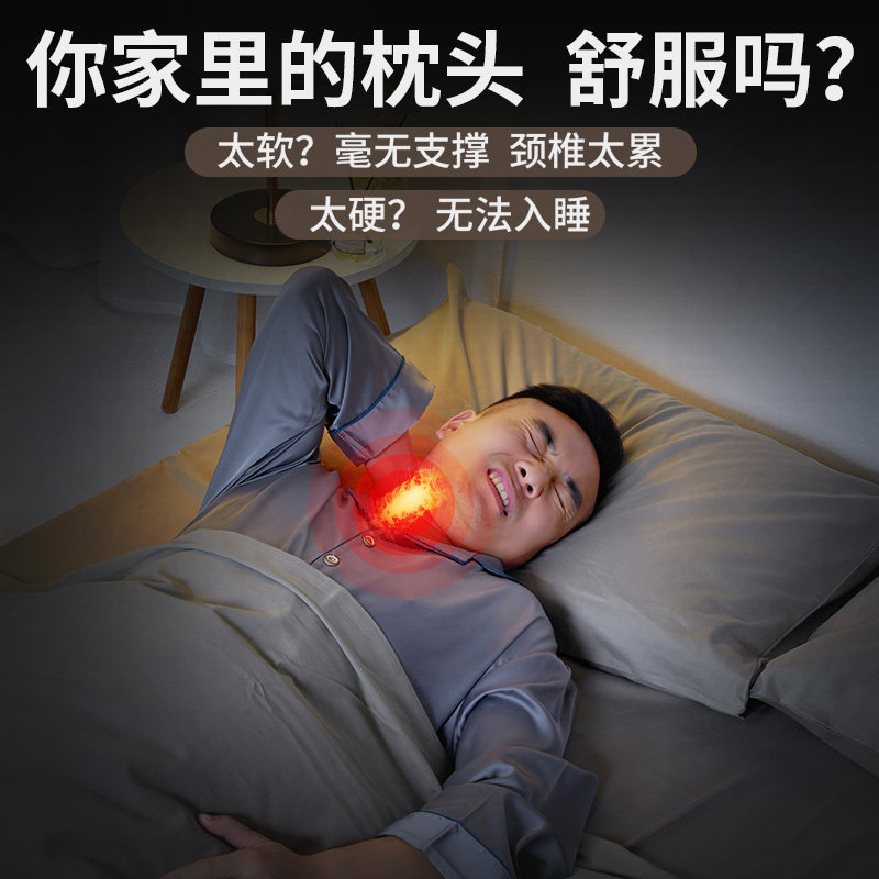 荞麦枕头成人枕芯单人男女护颈椎睡眠学生宿舍荞麦皮家用睡觉专用