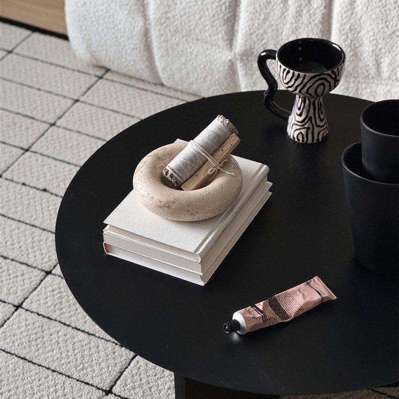 AHD洞石香盘 鼠尾草圣木扩香盘摆件置物托盘大理石客厅装饰拍摄,家居饰品,香薰托盘,淘宝优惠券,粉丝福利购,淘宝优惠卷