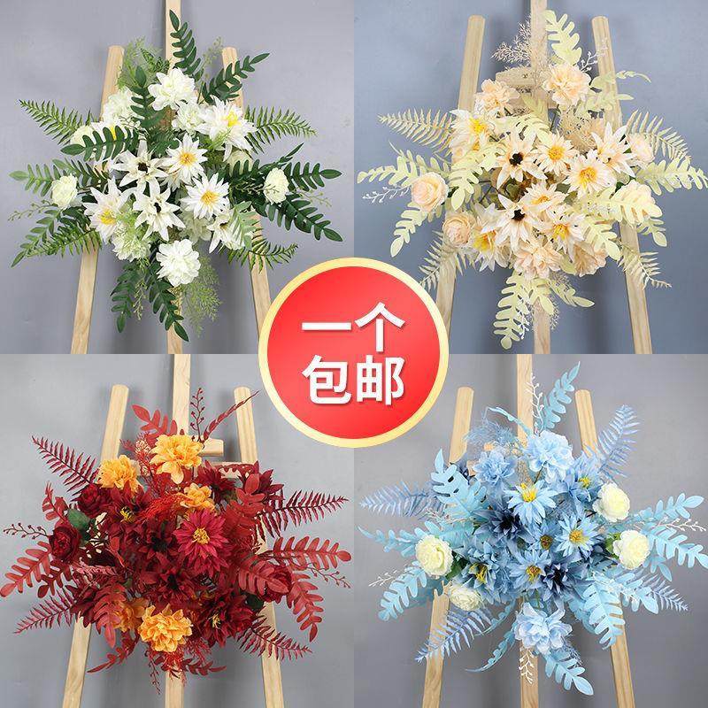婚庆仿真路引花点背景拐角迎宾牌装饰花婚礼舞台T台花艺布置挂花,节庆用品/礼品,婚庆绢花,淘宝优惠券,粉丝福利购,淘宝优惠卷