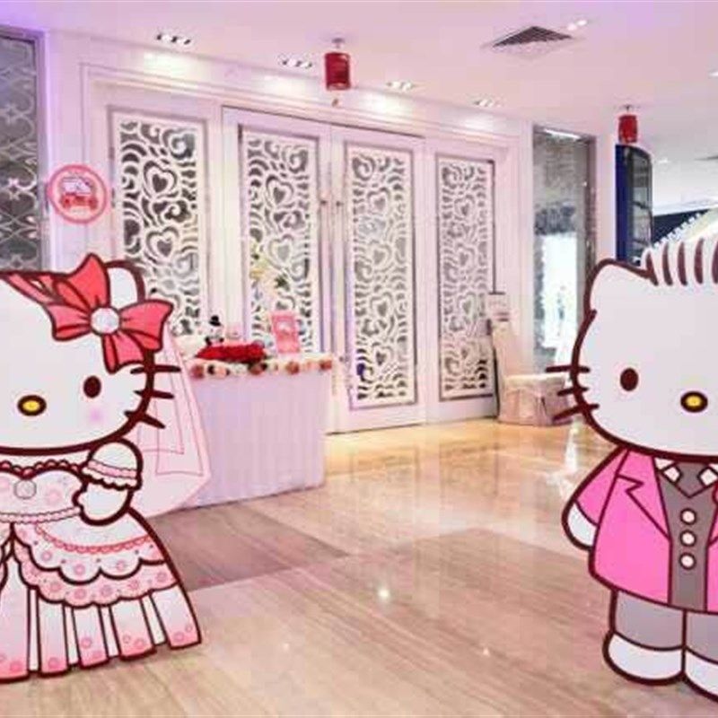 卡通婚礼迎宾牌人像立牌人形牌异性KT板定制泡沫板,商业/办公家具,X展架/易拉宝,淘宝优惠券,粉丝福利购,淘宝优惠卷