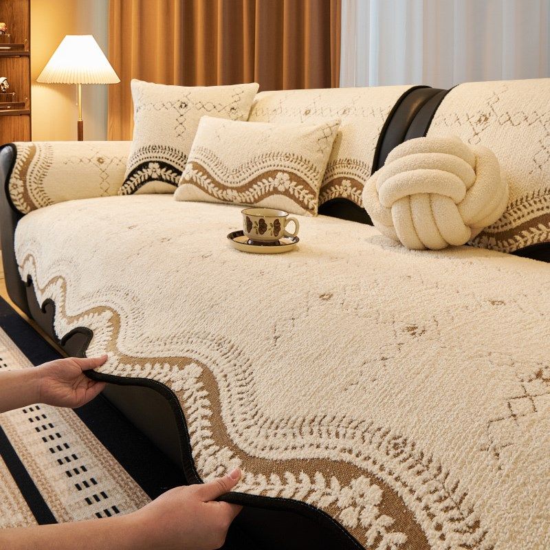 【唯蒂妮】高级感皮沙发垫四季通用2025新款异形不规则坐垫盖布巾,居家布艺,沙发垫,淘宝优惠券,粉丝福利购,淘宝优惠卷