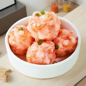 丰华纯虾肉虾滑无添加新鲜半成品挤袋0添加火锅食材青虾仁95%早餐