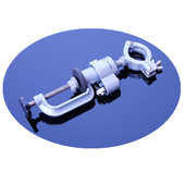 电钻台钳支架 电磨固定架 铝合金 多功能砂轮机电磨电钻配件 包邮