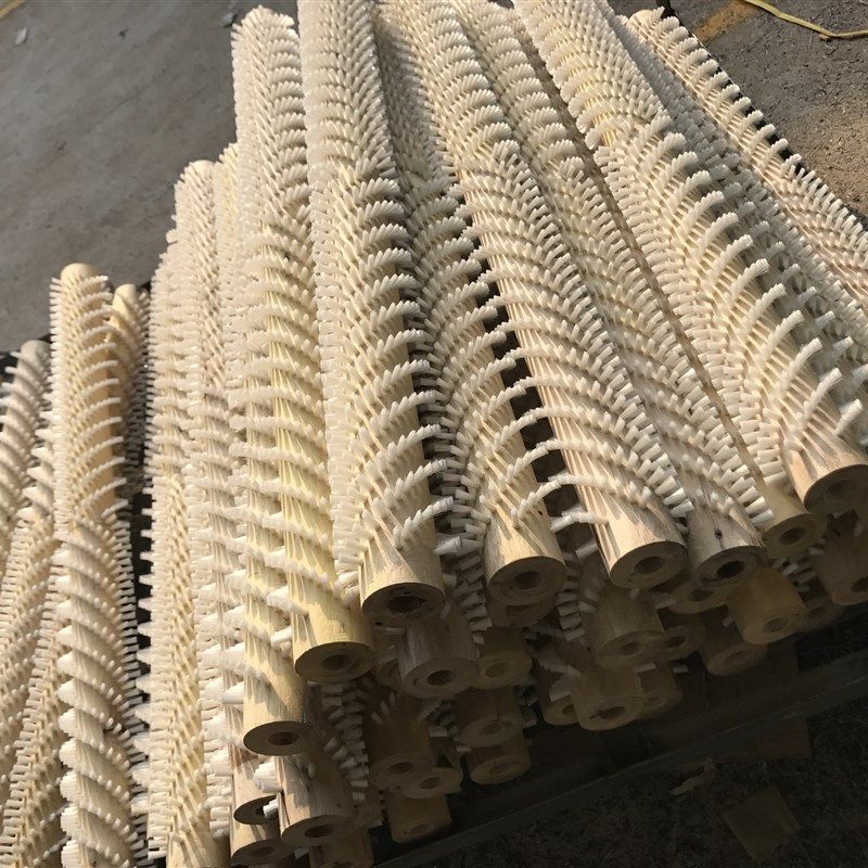 工业木头尼龙毛刷辊螺旋滚筒刷抛光除尘清洗机猪鬃刷耐高温防静电,五金/工具,其他机械五金,淘宝优惠券,粉丝福利购,淘宝优惠卷