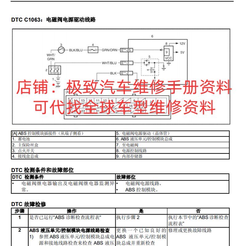 2007年铃木浪迪朗迪原厂维修保养手册电路图资料正时发动机针脚