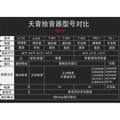 天音拾音器民谣木吉他A810A710打板T902T903免开孔无线演出扩音器