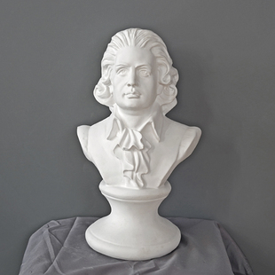 石膏摆件 CM石膏头像素描雕塑美术静物写生教具加厚石膏像摆件