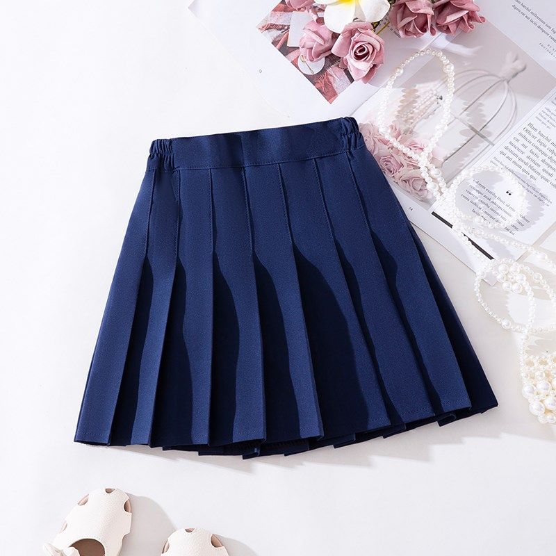 女童半身百褶裙春秋夏季儿童学院风JK制服裙子学生防走光校服短裙,童装/婴儿装/亲子装,半身裙,淘宝优惠券,粉丝福利购,淘宝优惠卷