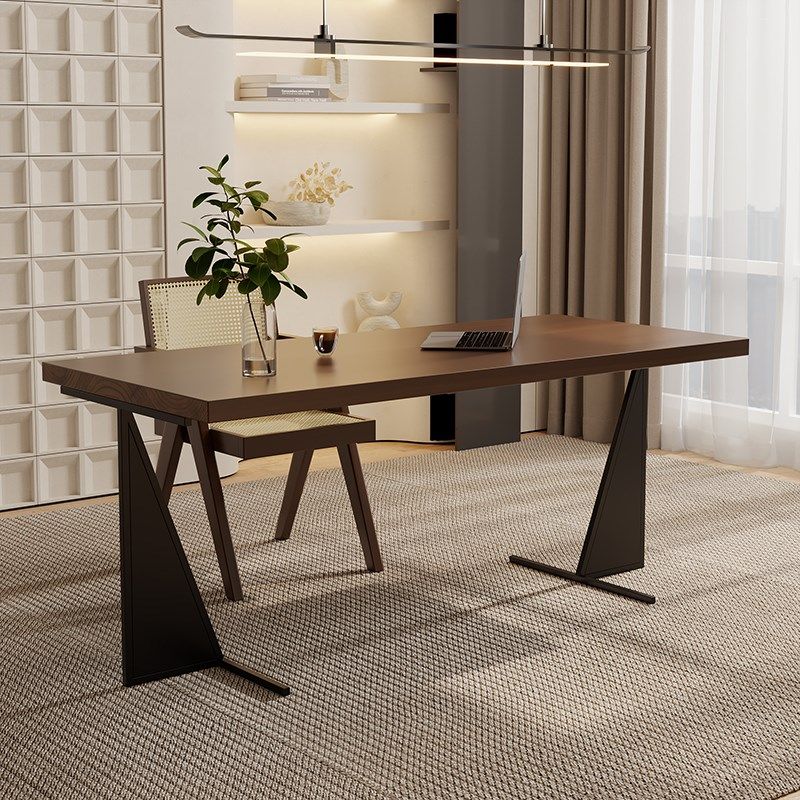 铁艺实木大板茶桌简约客厅喝茶台原木新中式办公室泡茶桌子办公桌,商业/办公家具,大板桌,淘宝优惠券,粉丝福利购,淘宝优惠卷