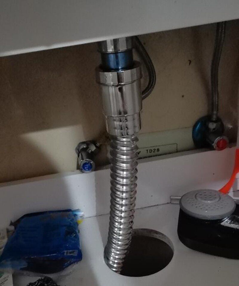 洗脸盆下水器洗手池下水道管道防臭软管漏水塞面盆台盆排水管配件