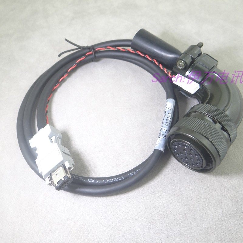 汇川660伺服电机线S6-L-P121-10.0-T动力M111抱闸B111增量型P111