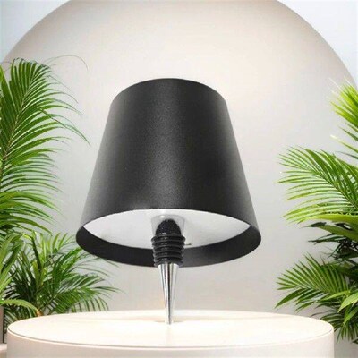 2Pcs Wireless Touch Table Lamp Dimmable LED Bottle Lamp
