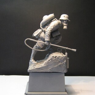 1/16 Resin Model Figure GK, Military theme ,Unassembled and