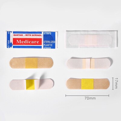 100Pcs/Box Breathable Band-Aids Non-woven Bandages First Aid