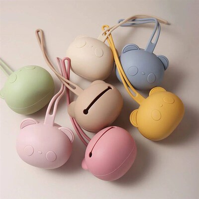 New arrival Hot Sell thick panda bear Shape  Baby Pacifier C