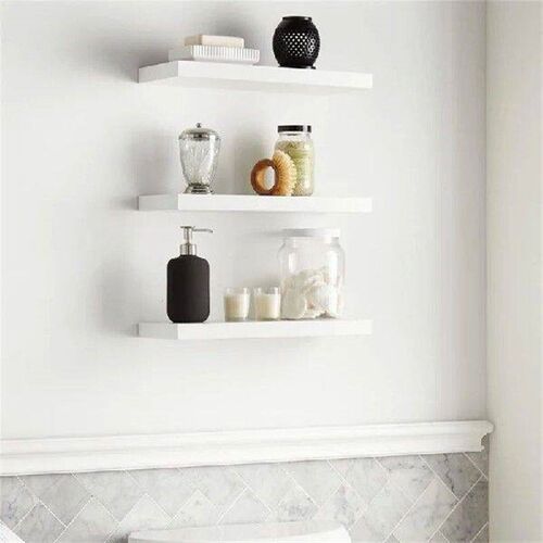 SOFT-Floating Shelves For Wall,16In Wood Wall Shelf For