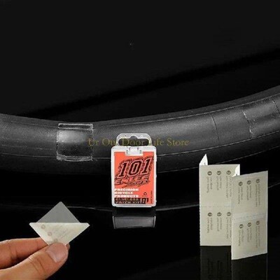 77UF Tire Rubber Patch, Square Repair Tools Lever Set Bike