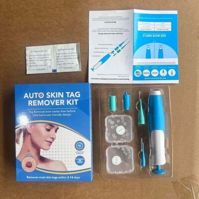 2-IN-1 Auto Skin Tag Removal Tool Kit Painless Skin Label Mo