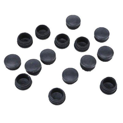 Round Pipe Closures set Robusts End Caps Easy Installs