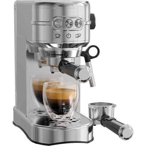 Espresso Machine - 20Bar Coffee Maker with Foaming Steam Wan