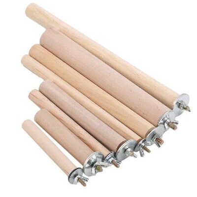 10/14/20//25cm Parrot Pet Raw Wood Hanging Stand Rack Toy