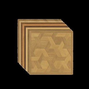 法式柔光全瓷模具面拼花木纹砖0000瓷砖客厅阳台仿木纹地板砖