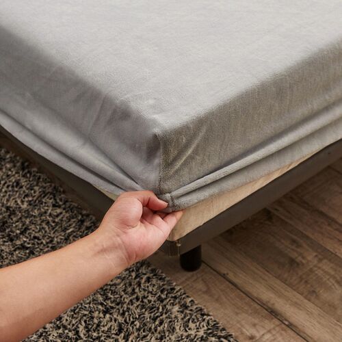 ral Flannel Non-slip Fixed Matress Simmons Protective ver Be