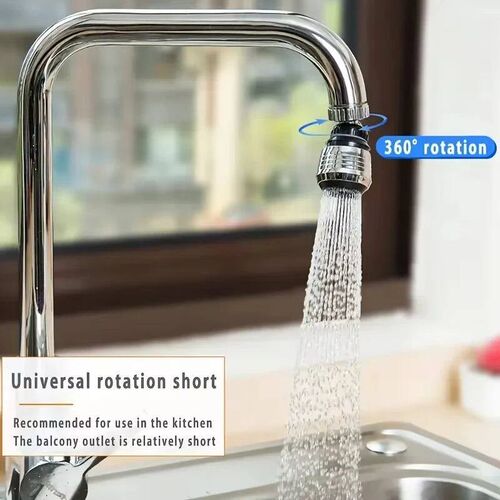 360 Degree Faucet Anti Splash Head Kitchen Water Saver Unive