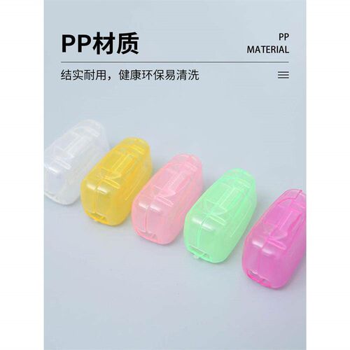 Travel Toothbrush Head Cover Storage Box Cap, Portable Outdo