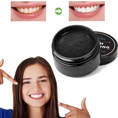 Teeth Whitening Powder Natural Organic Activated Charcoal