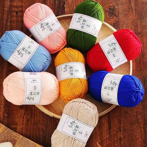 Ball Crochet Cotton yarn For knitting Bargain Cott1