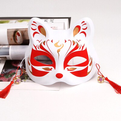 Hand-painted Cat The nine-tailed Fox Mask Natsume's Book