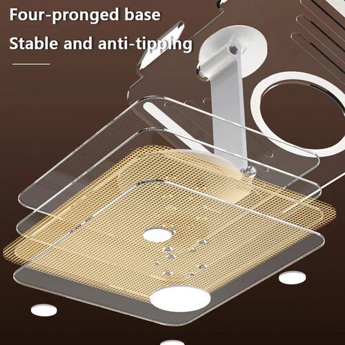 Foldable Reading Book Stand 360 Rotating Multifunctional Lap