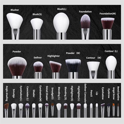 30PCs Professional Makeup Brushes Set Cosmetic Beauty Tools