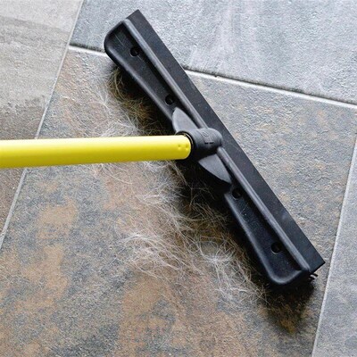 Pet Hair Rubber Broom Push Fur Remover Tool Lint Brush