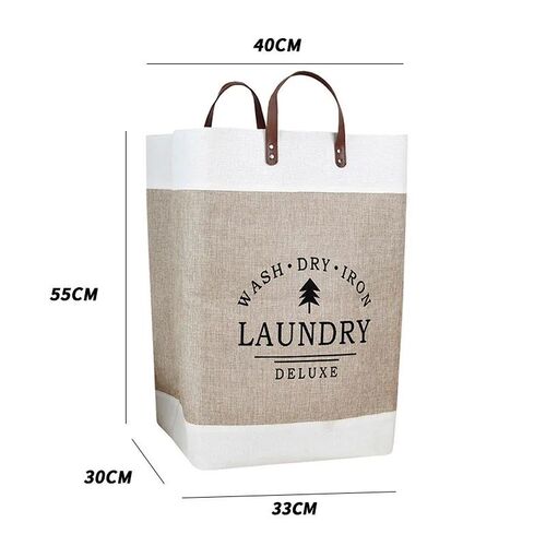 Large Capacity Laundry Basket Dirty Clothes Basket Fabric La