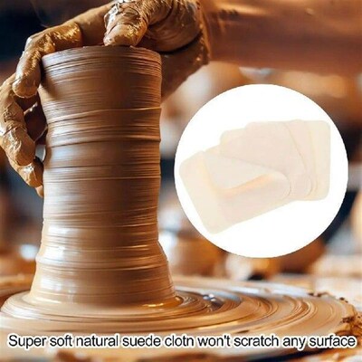 Chamois Cloth for Ceramics Ceramics Trimming Tools Ceramic