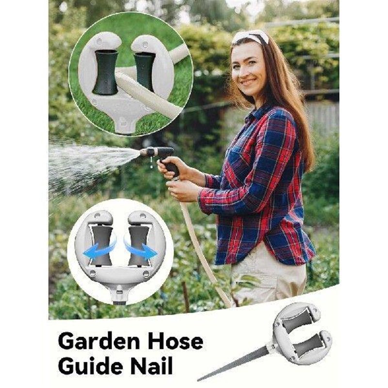 Garden Hose Guide Metal Pin Garden Water Pipe Rack Top图片
