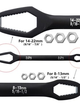 Multifunctional Torx Wrench 8-22mm Double-headed Self-tighte