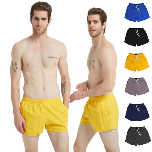 European-size Beach Pants Mens Solid lor Quick-drying Breat