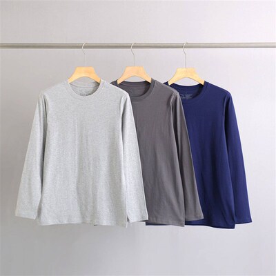 Japanese Single Mens Cotton Long Sleeve Cylinder Without Si