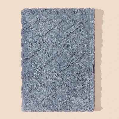 Pure color simple velvet baby blanket swaddle blanket summer