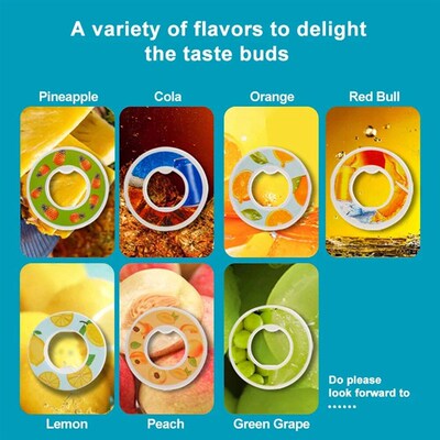650ml Flavored Water Bottle with Flavor pods Air Water Up Bo