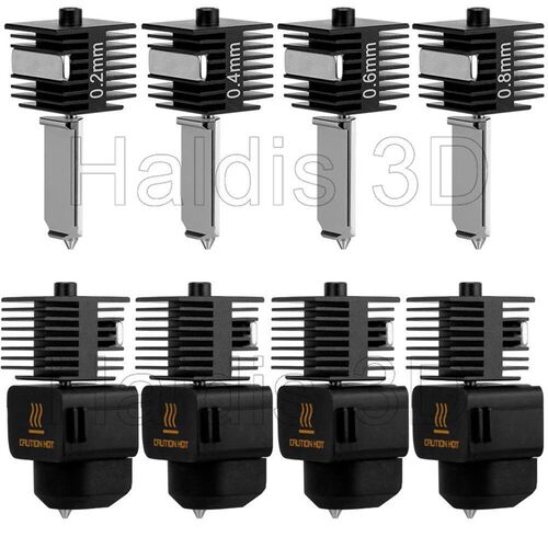 Hotend Kit For Bambu Lab A1/A1  0.2/0.4/0.6/0.8mm Fast Speed